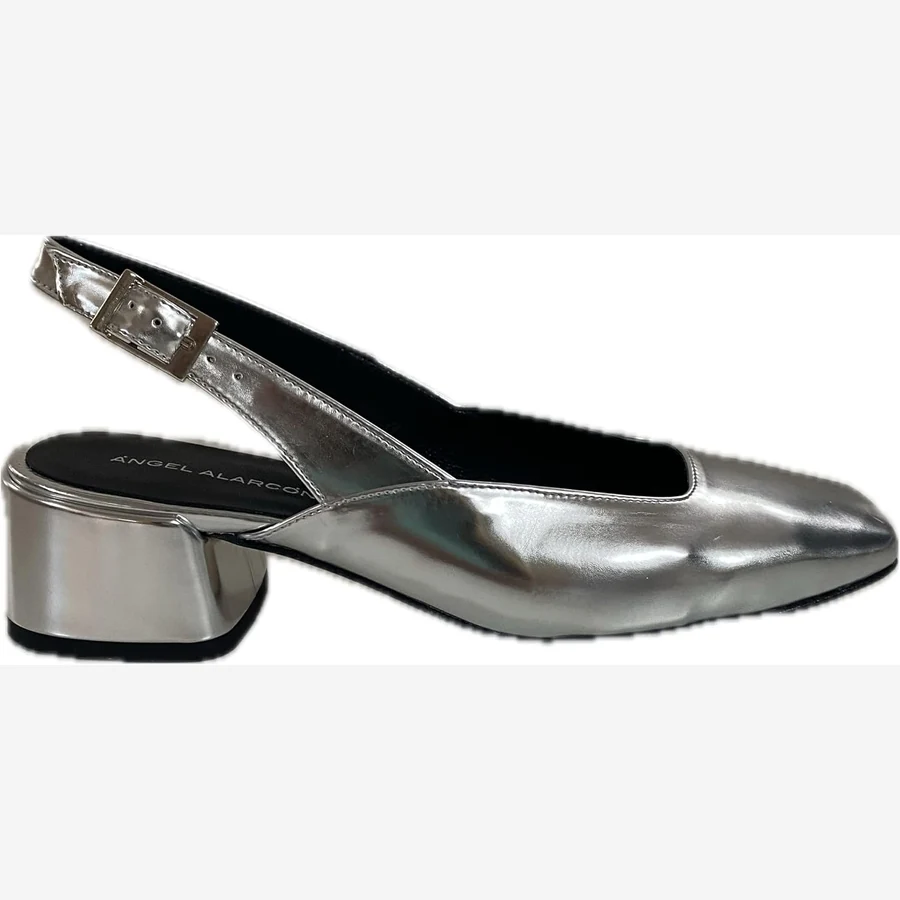 Angel Alarcon Madeleine escarpins argent femme