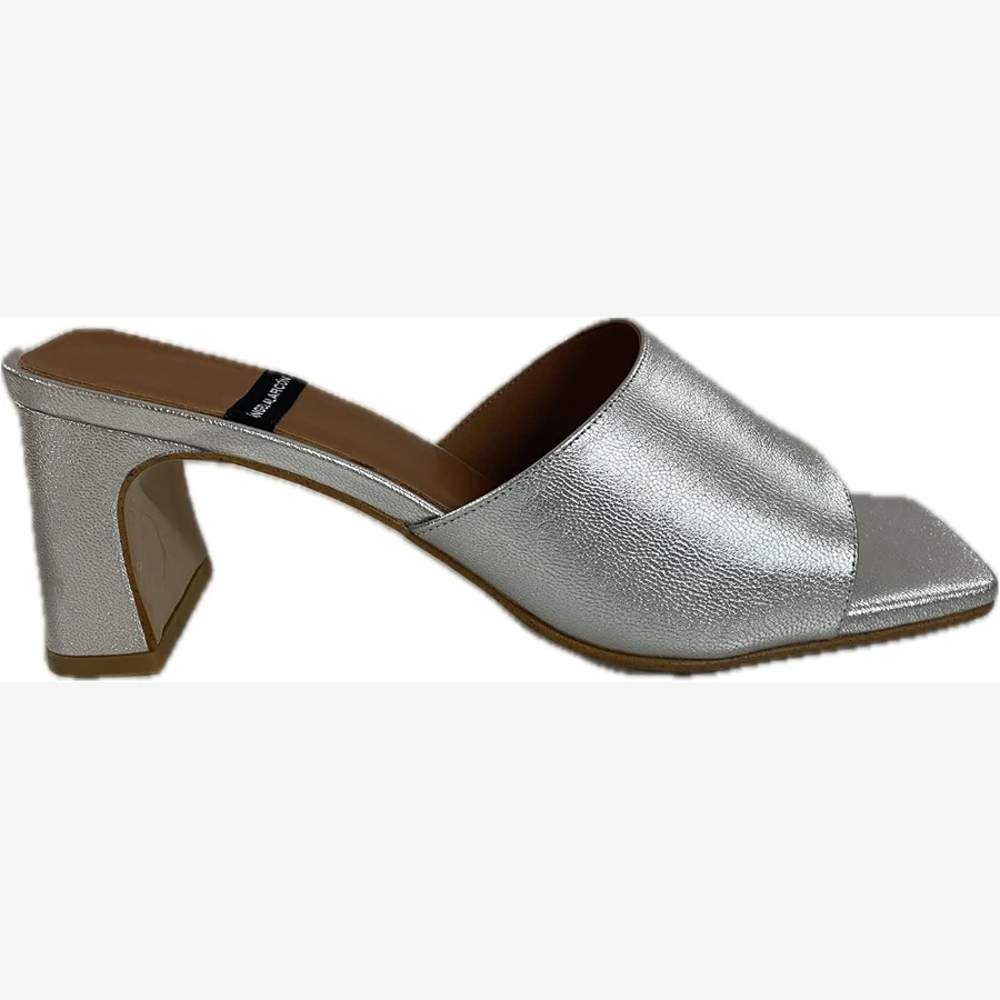 Angel Alarcon sandales argent femme
