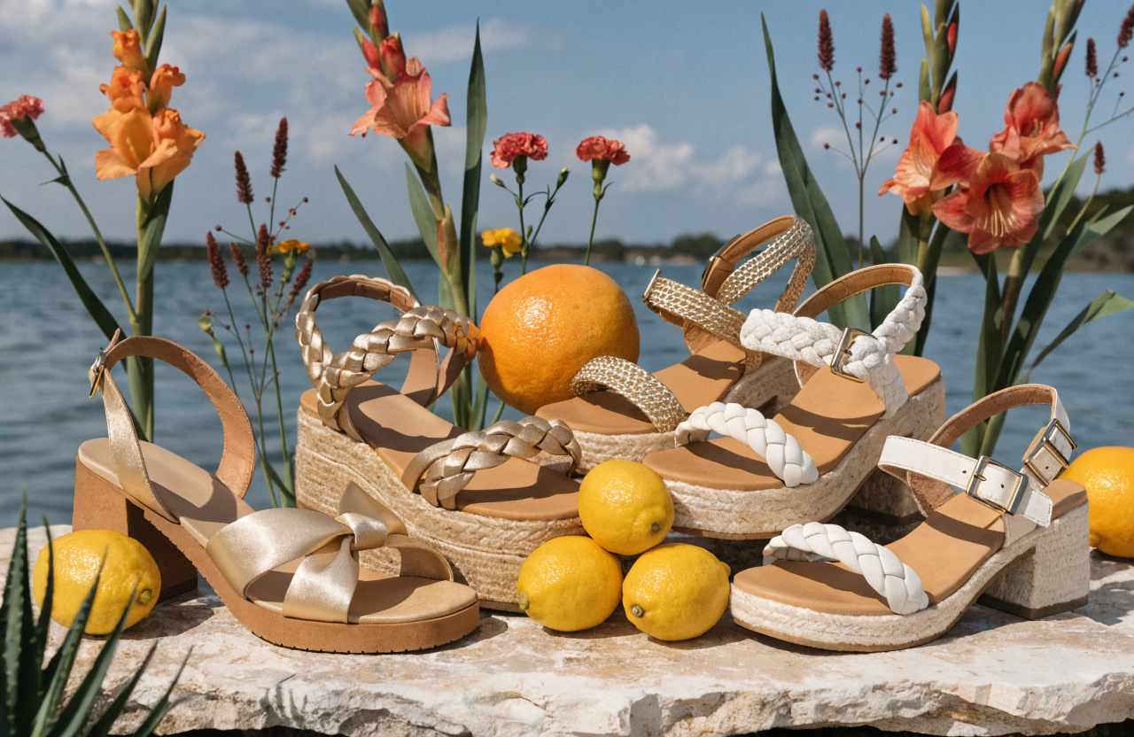 Sandales femme Angel Alarcon, collection été en cuir fabriquée en Espagne